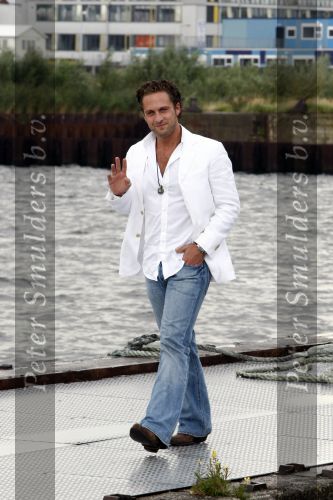 Amsterdam 19 augustus 2008
Feestje Goede tijden slechte tijden GTST. Kick off voor het nieuwe seizoen. Christophe Haddad