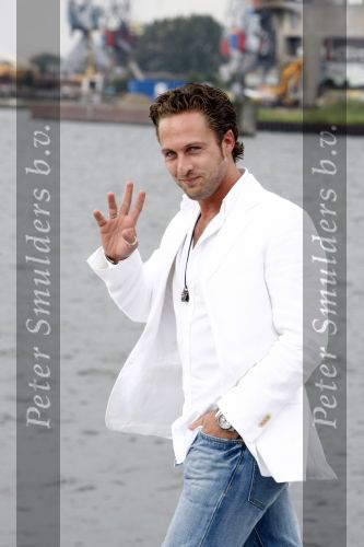 Amsterdam 19 augustus 2008
Feestje Goede tijden slechte tijden GTST. Kick off voor het nieuwe seizoen. Christophe Haddad