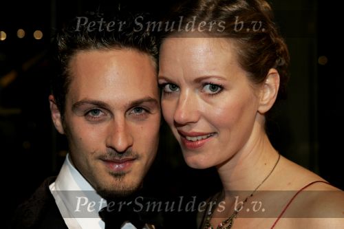 Amsterdam 21 oktober 2005
Televizierringuitreiking in ij theater.
Christoph Haddad met vriendin
Peter Smulders bv