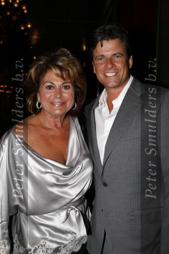 Amsterdam 17 september 2007
Modeshow Ronald Kolk in krasnapolsky. Christine Kroonenberg met vriend Stephan