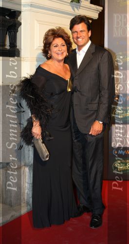 Amsterdam, 30 Oktober 2008 
Uitreiking Beau Monde Awards 2008
Christine Kroonenberg met haar vriend
Foto Peter Smulders BV