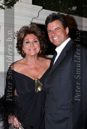 Amsterdam, 30 Oktober 2008 
Uitreiking Beau Monde Awards 2008
Christine Kroonenberg met haar vriend
Foto Peter Smulders BV