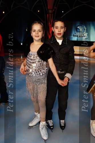 Amsterdam 9 december 2008
Opnames voor sterren kinderen dansen op het ijs. klein zoon Klaas Wilting Daan Wilting
Peter Smulders bv