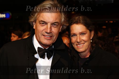 Amsterdam  13 oktober 2008
premiere  Bride flight in tuschinski. derek de Lint met vrouw
Peter Smulders bv