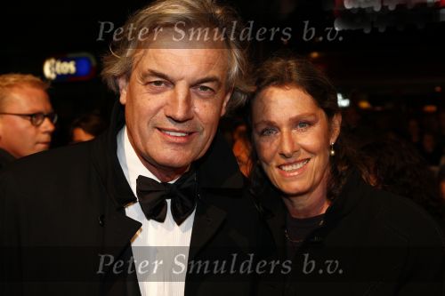 Amsterdam  13 oktober 2008
premiere  Bride flight in tuschinski. derek de Lint met vrouw
Peter Smulders bv
