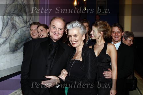 Gouda 23 december 2008
Premiee van Anatevka in de goudse schouwburg. Henk Poort met Doris Baaten 
Peter Smulders bv