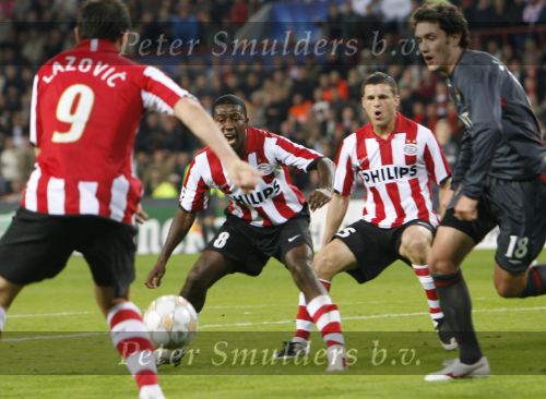 Eindhoven, 19 September 2007 Seizoen 2007/2008 
Eerste wedstrijd Champions League PSV-CSKA Moskou, eindstand 2-1
Edison Mendez