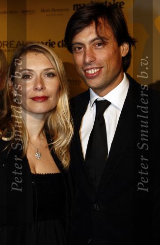 Amsterdam 13 november 2008
Uitreiking van de prix de la mode in het stedelijk museum. Elle v Rijn met man Kaja Wolfers
Peter Smulders bv