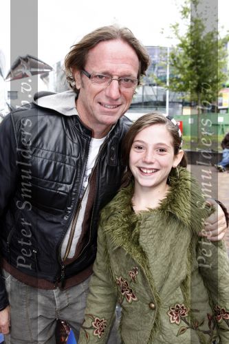 Amsterdam 4 oktober 2008
Premiere Space Champs in Pathe Arena. Eric v Tijn met dochter
Peter Smulders bv
