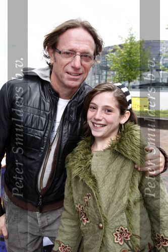 Amsterdam 4 oktober 2008
Premiere Space Champs in Pathe Arena. Eric v Tijn met dochter
Peter Smulders bv
