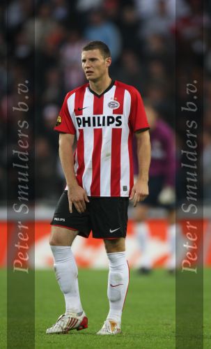 Eindhovenm 13 September 2008
Kompetitiewedstrijd PSV-Sparta Rotterdam, eindstand 1-0
Seizoen 2008-2009
Erik Pieters