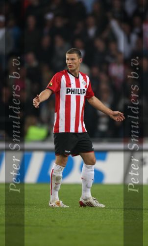 Eindhovenm 13 September 2008
Kompetitiewedstrijd PSV-Sparta Rotterdam, eindstand 1-0
Seizoen 2008-2009
Erik Pieters