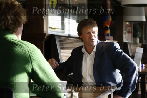 Eindhoven, 30 Oktober 2007
Erwin Koeman tijdens een intervieuw in het PSV stadion in Cafe/Restaurant \
