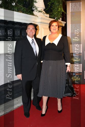 Amsterdam, 30 Oktober 2008 
Uitreiking Beau Monde Awards 2008
Erwin v Lambaart met zijn vrouw
Foto Peter Smulders BV