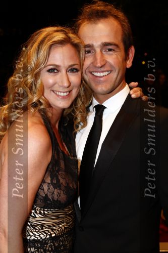 Amsterdam 24 oktober 2008
Uitreiking en gala van de televizierring 2008 in Carre. Fabienne de Vries met vriend
Peter Smulders bv