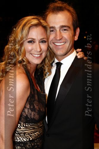 Amsterdam 24 oktober 2008
Uitreiking en gala van de televizierring 2008 in Carre. Fabienne de Vries met vriend
Peter Smulders bv