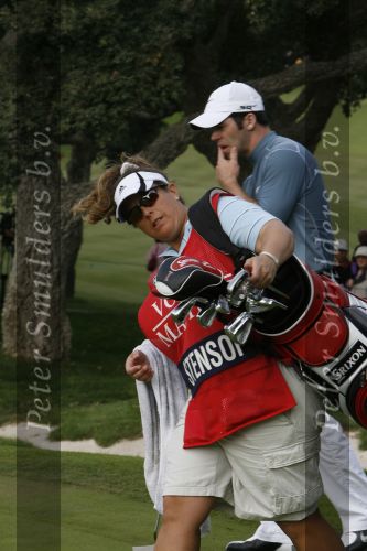 4 November 2007 Valderrama Golfclub ( Spanje )
Finaledag Volvo Masters Seizoen 2007
Caddy Fanny Sunesson van Henrik Stenson