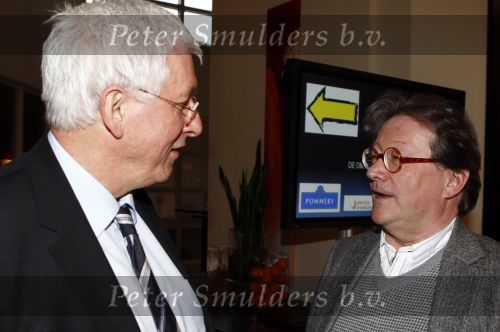 Bussum 24 januari 2008
Omroepman van het jaar verkiezing bij Jan Tabak. 
Fons v Westerloo  en Joop Daalmeijer
