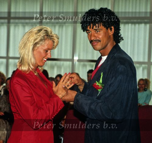 Amsterdam, 28 Juni 1991
Gebouw de Stopera
Trouwen Frank Rijkaard & Monique Rijkaard