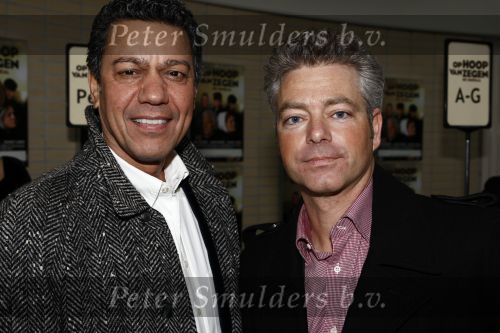 Zaandam 7 december 2008
Premiere op hoop van zegen. Frank Sanders met compagnon
Peter Smulders bv