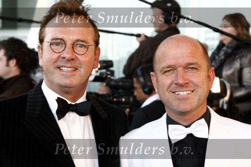 Rotterdam 20 april 2008
Premiere les Miserables  in het nieuwe Luxor theater. Fred Buter met vriend
Peter Smulders bv