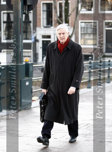 Amsterdam 10 december 2008
Frits Bolkestein wandelend in Amsterdam.
Peter Smulders bv