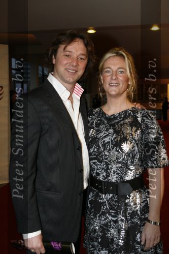 Tilburg, 20 Januari 2008
Premiere Musical FAME
Frits Sissing met zijn vrouw
