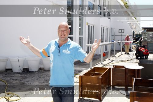 Marbella 23 april 2008

gaston Starreveld bij de verbouwing van zijn grand cafe Juul en zijn nieuwe huis.
Peter Smulders bv