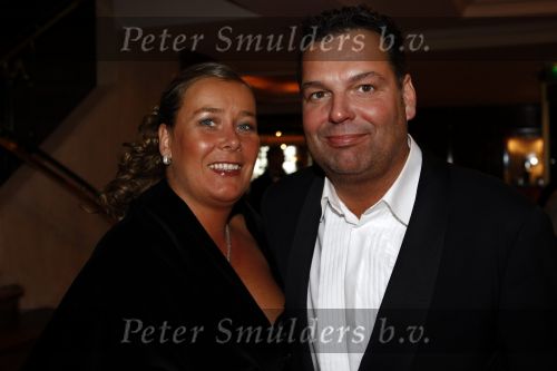 Noordwijk 4 oktober 2008
Quality of life gala in hotels van oranje. George Banken met vrouw
Peter Smulders bv
