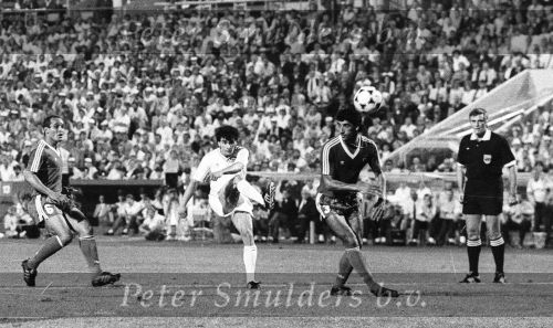 Stuttgart, 25 Mei 1988 PSV-Benfica, eindstand 0-0 Finale EC I ( voorloper van de Champions League ) en winnaar door strafschoppen na verlenging.
Gerald Vanenburg
Foto Peter Smulders BV