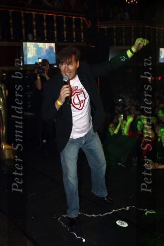 Uitgeest 16 januari 2008
Gerard Joling  bij nieuwjaarsreceptie in bob s saloon.