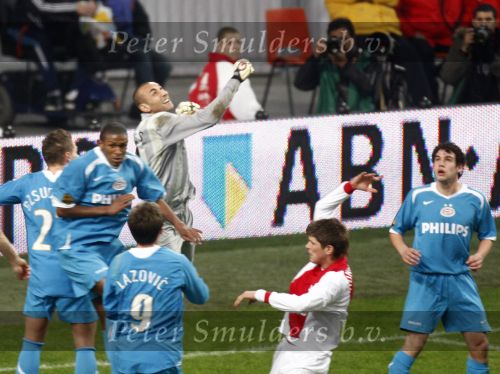 Amsterdam, 30 Januari 2008 Kompetitiewedstrijd AJAX-PSV, eindstand 0-2
Seizoen 2007/2008
Gomes