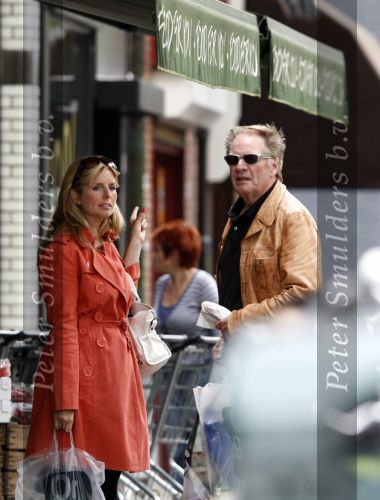 Amsterdam 18 juni 2008
Hans Dulfer en dochter Candy Dulfer  samen aan het winkelen op de cornelis schuytstraat.