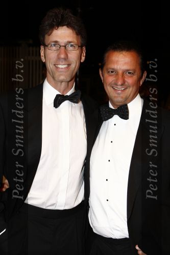 Amsterdam 24 oktober 2008
Uitreiking en gala van de televizierring 2008 in Carre. hans Schiffers met vriend
Peter Smulders bv