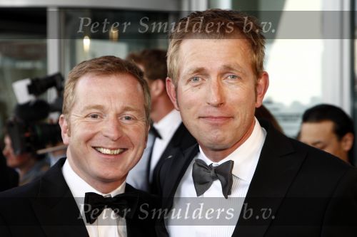 Rotterdam 20 april 2008
Premiere les Miserables  in het nieuwe Luxor theater. Harm Edens met vriend
Peter Smulders bv