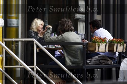 New York 1 november 2008
Sander Vahle met zijn vriendin Heleen Kolff aan het winkelen in Soho .
Peter Smulders bv