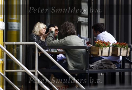 New York 1 november 2008
Sander Vahle met zijn vriendin Heleen Kolff aan het winkelen in Soho .
Peter Smulders bv