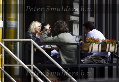 New York 1 november 2008
Sander Vahle met zijn vriendin Heleen Kolff aan het winkelen in Soho .
Peter Smulders bv