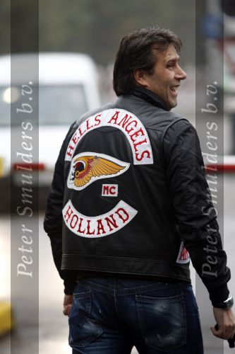 Amsterdam 29 oktober 2007
Rechtzaak  tegen de hells angels . oa Bram Moszkowicz en Big Willem v Boxtel zijn aanwezig.