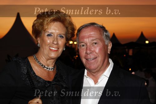 Noordwijk 29 augustus 2008
Summerfair Miljonair in huis ter Duin. 
Henk Oud met zijn vrouw