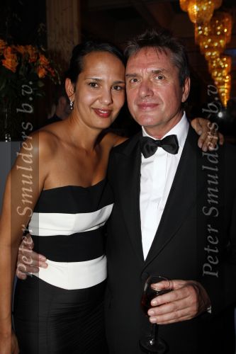 Amsterdam 5 oktober 2007
 premiere van Ciske de Rat in Carre. Henny Vrienten met vrouw