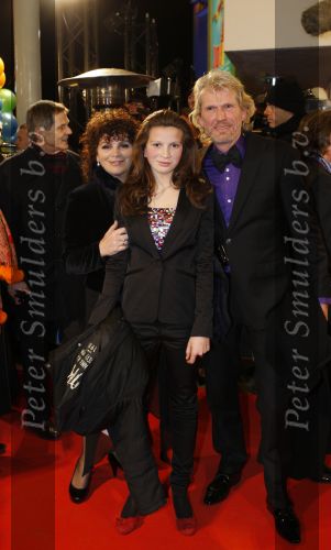 Utrecht, 12 December 2008
Premiere Musical Joseph
Henriette Tol met haar man en dochter
Foto Peter Smulders BV