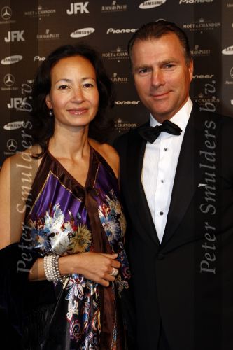 Amsterdam 14 oktober 2008
JFK gala in de passengers terminal.Hens Begijn met vrouw
Peter Smulders bv