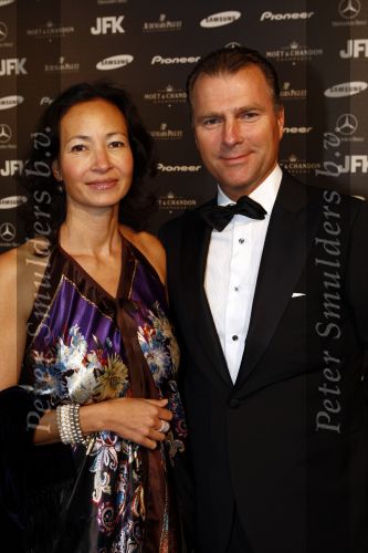 Amsterdam 14 oktober 2008
JFK gala in de passengers terminal.Hens Begijn met vrouw
Peter Smulders bv
