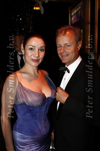 Amsterdam 11 december 2008
Openings en VIP avond van de Miljonairsfair in de Rai. Hetty v d Laar met vriend
Peter Smulders bv