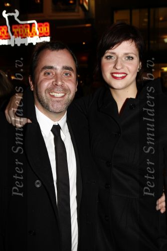 Amsterdam 17 november 2008
Premiere oorlogswinter in Tuschinski. Horrace Cohen met vriendin
Peter Smulderrs bv