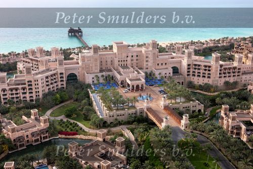Dubai, December 2008
Hotel Al Qasr
Waar Prins willem Alexander en Prinses Maxima onlangs hebben gelogeerd
Foto Peter Smulders BV