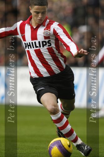 Eindhoven, 30 December 2007
Laatste Kompetitiewedstrijd van het jaar PSV-NAC  Eindstand 2-0 Seizoen 2007/2008
Ibrahim Afellay