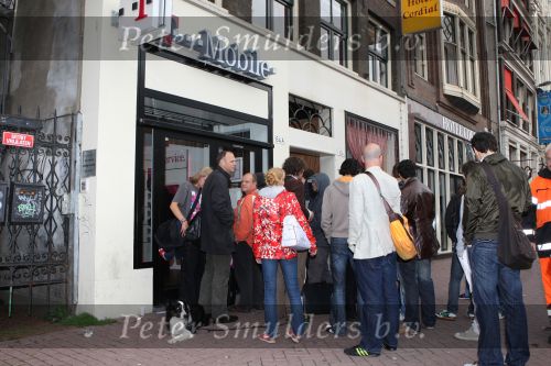 Amsterdam, 11 Juli 2008
Introductie van de Iphone in nederland bij T-Mobile op de Rokin