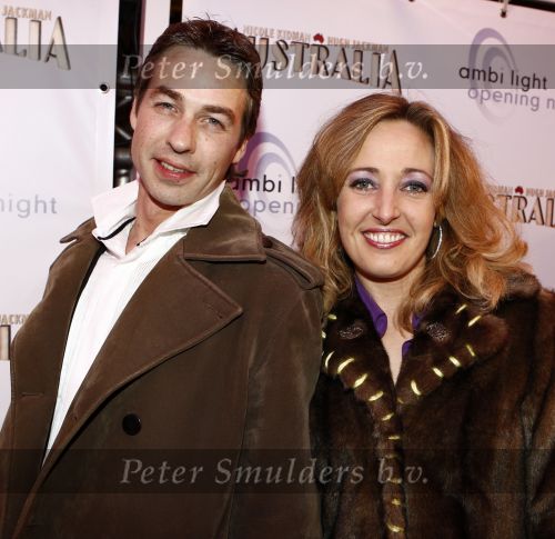 Amsterdam 15 december 2008
Premiere Australia in Tuschinski. Isabelle Brinkman met vriend
Peter Smulders bv